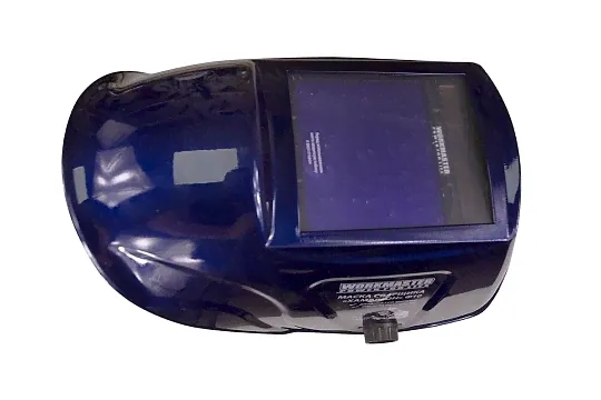 Маска сварщика WorkMaster Ф10 Хамелион синяя (внутр. рег. DIN)