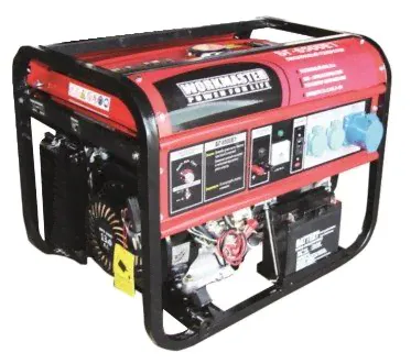 Бензиновый генератор Workmaster БГ-6500E1, (5500 Вт)-0