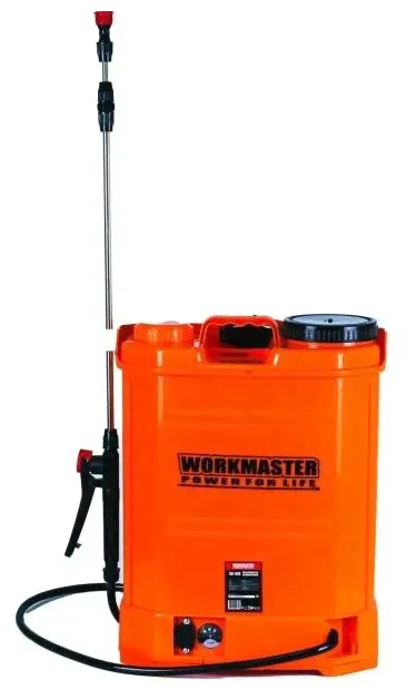 ОА-16 Опрыскиватель аккумуляторный WorkMaster (16л, свинцово-кисл. бат., ремень, 3 сопл, ЗУ, 5,6кг), шт Workmaster-4